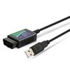 Elm327 USB V1.4 Диагностический кабель OBD2 с оригинальным чипом FT232RL Чип 25K80 Внешнее оборудование OBD для мотоциклов Ducati