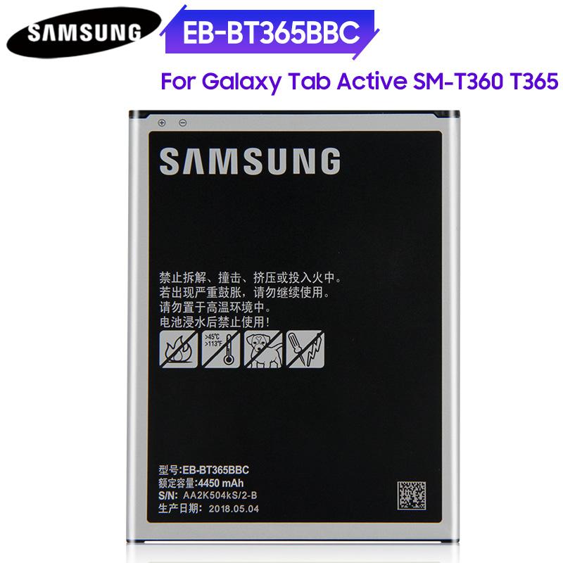 Original Replacement Battery EB-BT365BBE EB-BT365BBC For Samsung Galaxy Tab Active T365 T360 SM-T360 4500mAh
