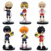 Haikyuu Volleyball Shoyo Hinata Action Figure Q Version Tobio Kageyama Koutsrou Figurine PVC Collection Doll Gift Kid Toy