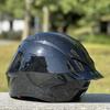 Мужской и женский гоночный шлем-фулфейс для мотоцикла Casco Capacete Новое поступление Черный змеиный шлем с большим спойлером