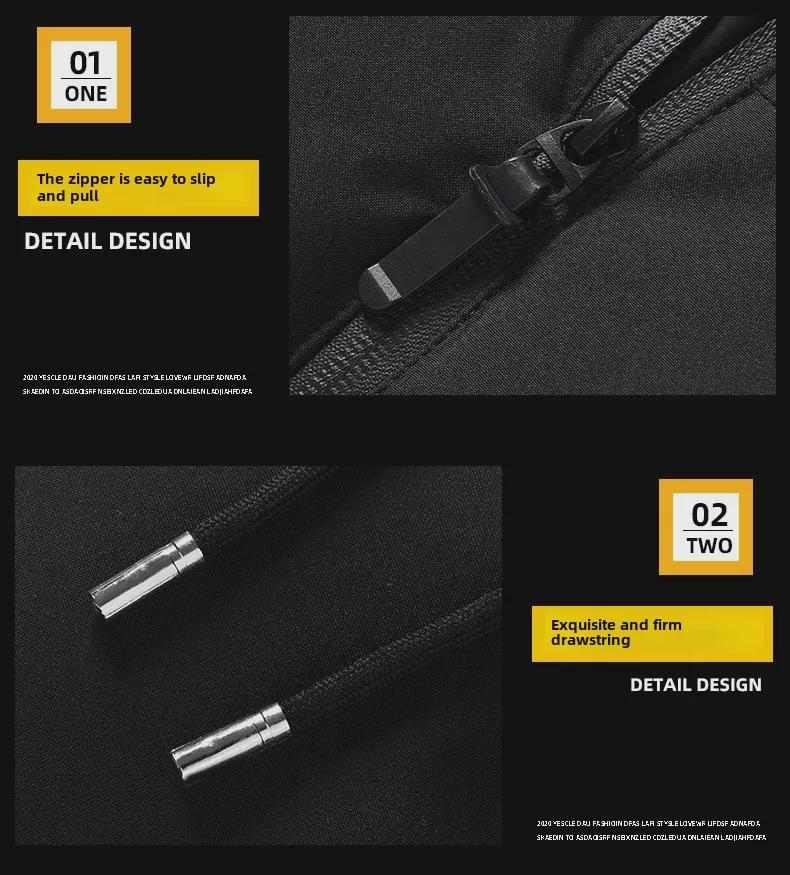 Зимняя мужская куртка-пуховик в корейском стиле с капюшоном 2020 года