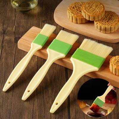 3 шт. пластиковая щетка для барбекю, устойчивая к высоким температурам, удобная форма для выпечки, щетка для приготовления хлеба