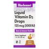 Liquid Vitamin D3 Drops, Natural Citrus Flavor, 5,000 IU, 1 Fl Oz (30 Ml)