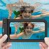 2x Waterproof Case for Samsung Galaxy S25 S25+ S25 Edge S24+ S24 FE S24 Ultra S23 S22 S21 S20 S10, IPX8 with Black Border