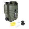 12L Water Container Large Capacity Water Storage Cube Outdoor Camping Water Can With Faucet For
