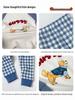 2025 Kids' Autumn Warm Cotton Pajama Set - Boys' & Girls' Long Johns & Raglan Homewear