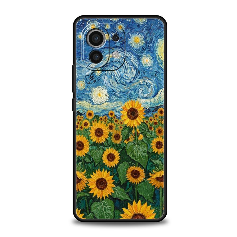 Летний яркий чехол с цветами для Xiaomi Mi 17 15T 15 14 14T 13T 12T Pro 12 13 Lite 5G 11T Poco X6 X7 X5 Pro Мягкая крышка