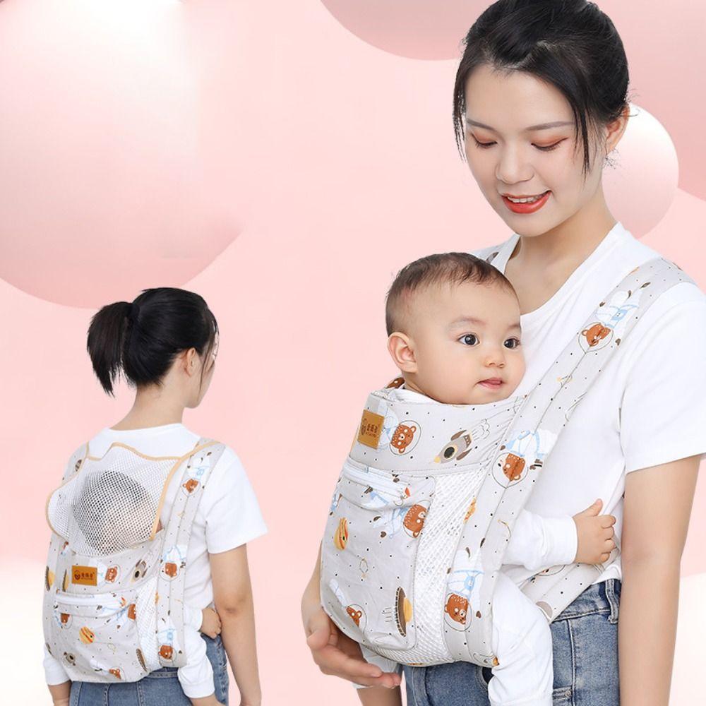 Экономящие труд подтяжки для малышей Дышащий рюкзак для путешествий для новорожденных Слинг-обертка для младенцев