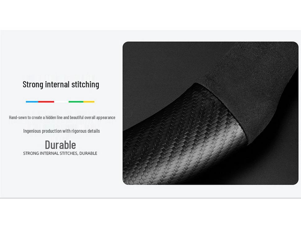 BMW 7 Series Carbon Fiber Steering Wheel Cover (2005-2023)