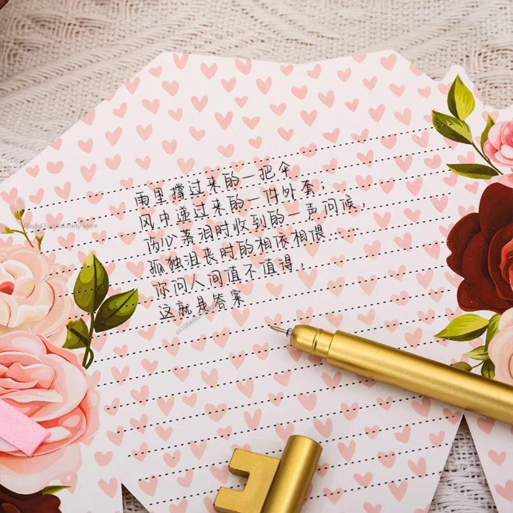 3D Thanks Flowers Postcard Sunflower/Rose/Carnation DIY Floral Birthday Cards Paper Craft Exquisite Greeting Card Teacher Day