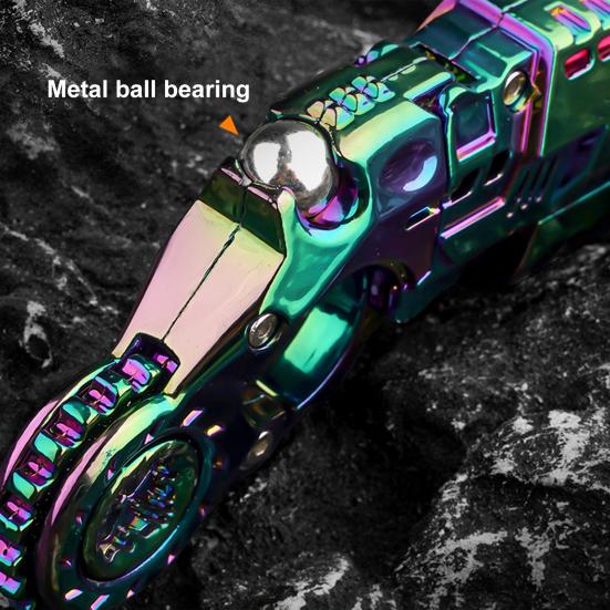 Aluminum Alloy Fidget Shooter Toy Stress Relief Bullets Launcher Portable Travel Decompression EDC Fidget