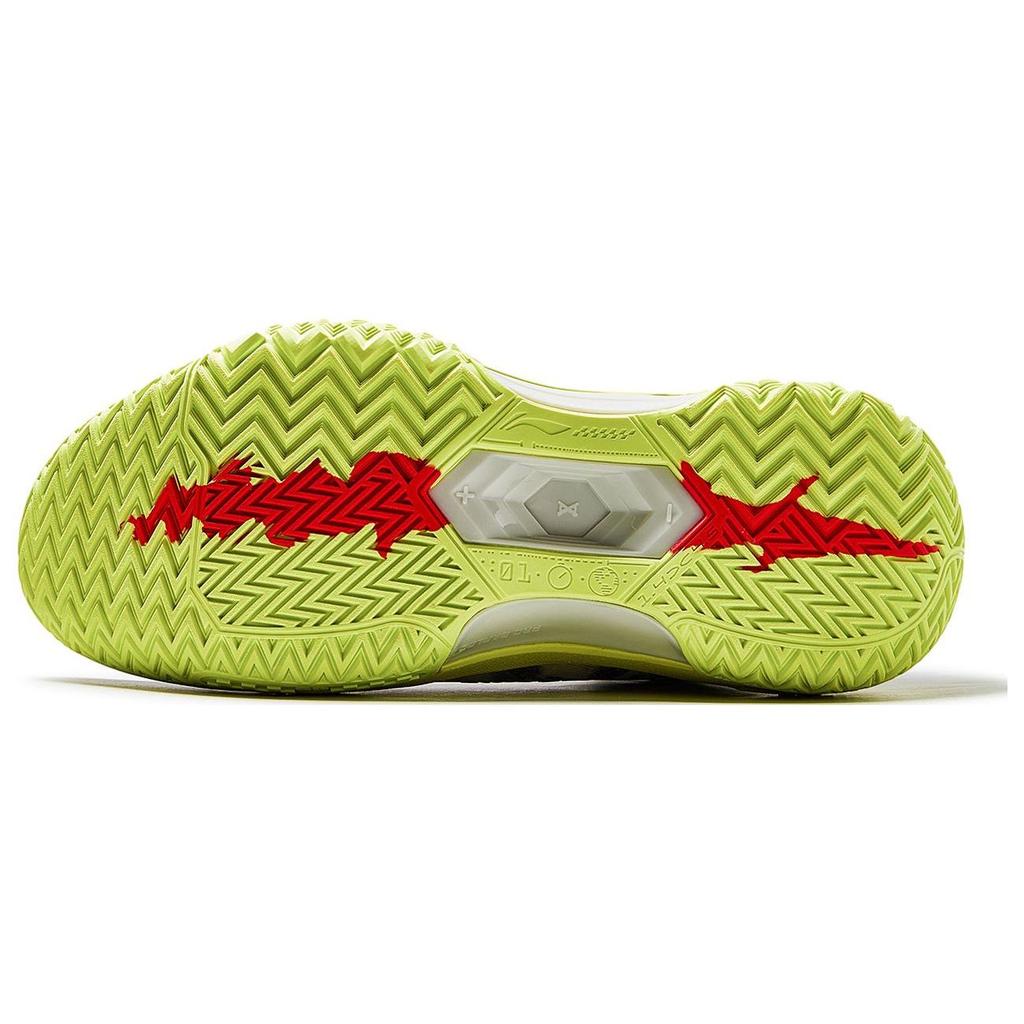 Баскетбольные кроссовки Li Ning Jiao Ao Ji Jing с защитой от скольжения, мужские светло-серые ABFT035-5