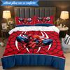 Spider 3pcs K-pop music group Bedding set,Ideal for Bedroom, Dormitory,Including Duvet Cover And 2pcs Pillowcases,Fan gifts