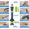 Replace Silicone Pads Sealant Finishing Tool Kit 5 in 1 Caulk Remover  Floor