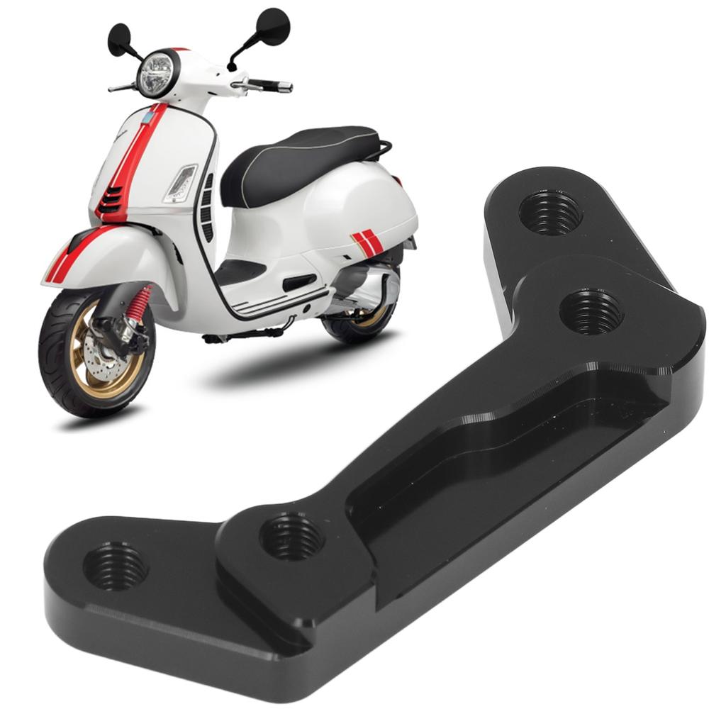 Motorcycle Rear Brake Caliper Adapter Aluminium with Screws Replacement for   GTS GTV300