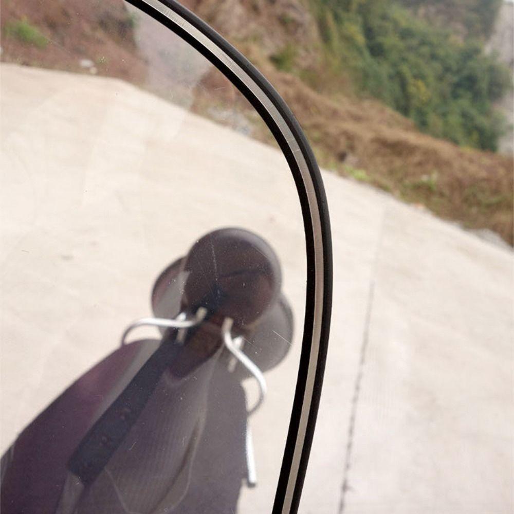 Transparent Motorcycle Windshield Universal Motorcycle Wind Deflector Motocycle Extension Spoiler