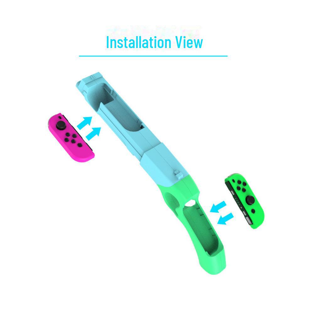 Новая ручка-переключатель Jet Warrior соматосенсорный игровой пистолет-стрелялка для NS OLED - левая и правая ручки