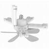 2 In 1 Ceiling Fan Light 4-Speed Regulation Electric Cordless Fan Creative Ceiling Fan  Office