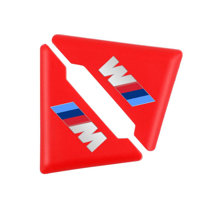 2PCS Silicone Car Door Corner Cover Bumper Anti-Scratch Protector For BMW M Power Performance M3 M5 X1 X3 X5 X6 E46 E39 E36 E60 AC6