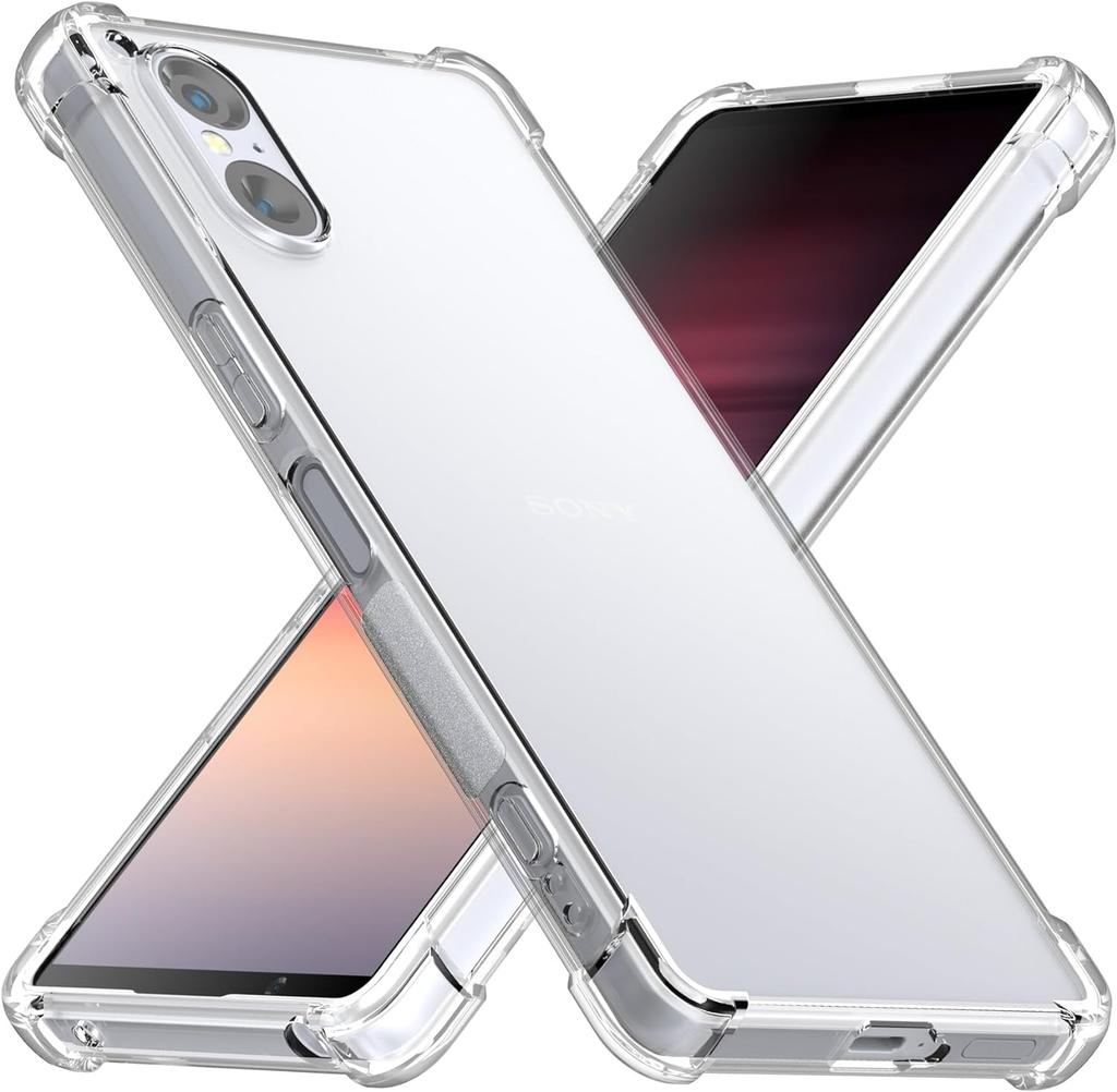 Прозрачный чехол из ТПУ для Sony Xperia 1 VII VI V IV 10 III II Защитный чехол Ударопрочный Fundas Capa Coque