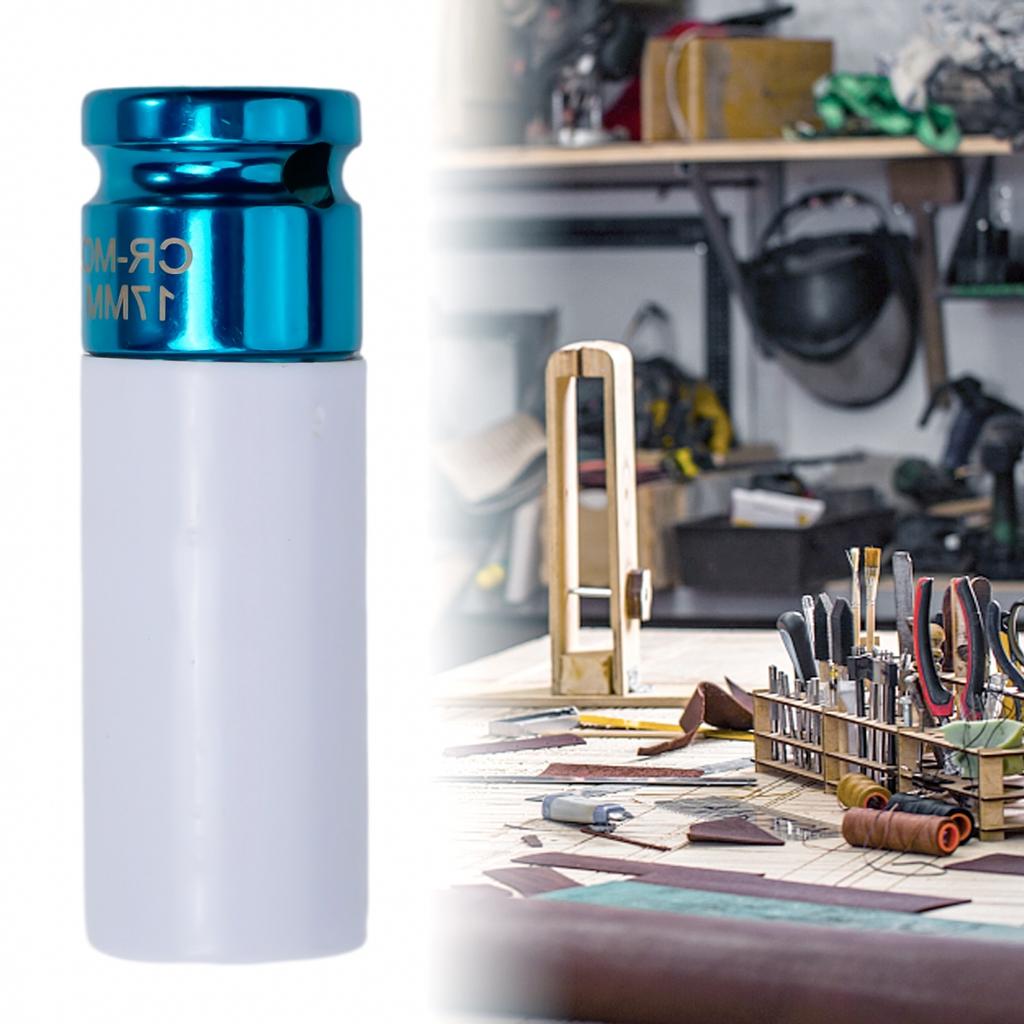 17/19/21 мм цветной защитный рукав для шин, глубокая ударная гайка