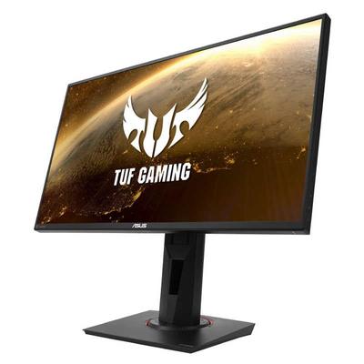 Asus Игровой монитор Tek TUF Gaming VG259QR с гарантией на год 24,5 дюйма/Full HD/IPS/165 Гц/1 мс/совместим с PS5/совместим с G-Sync/DP, HDMIx2/3