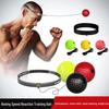 Head-Mounted Boxing Reaction Ball for Stress Relief and Fitness Training