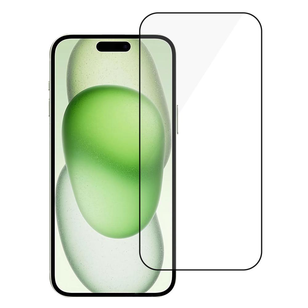 URR For iPhone 16 Pro Max Screen Protector Silk Printing Tempered Glass Clear Film Support Face ID