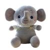 24cm Cute Elephant Stuffed Toy Animal Baby Suspenders Ragdoll Wedding Scene Gift Send Child's Birthday Gift