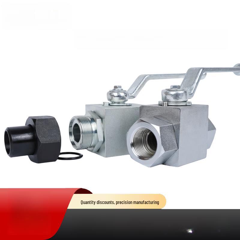 Jundingying Carbon Steel Hydraulic High-Pressure Ball Valve