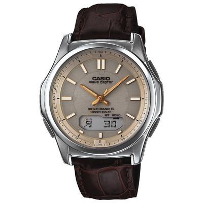 CASIO WAVE CEPTOR Мировые радиоуправляемые солнечные часы Коричневые [Casio] 6-полосные WVA-M630L-9AJF Мужские