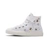 Кеды Chuck Taylor All Star 1V для детей, высокие, холщовые, бело-черные A01619C