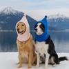 Fleece Pet Transformation Hat High Neck Drawstring Adjustment Dog Soothing Hat Comfortable Warm Pet Ears Covers Snow Activities