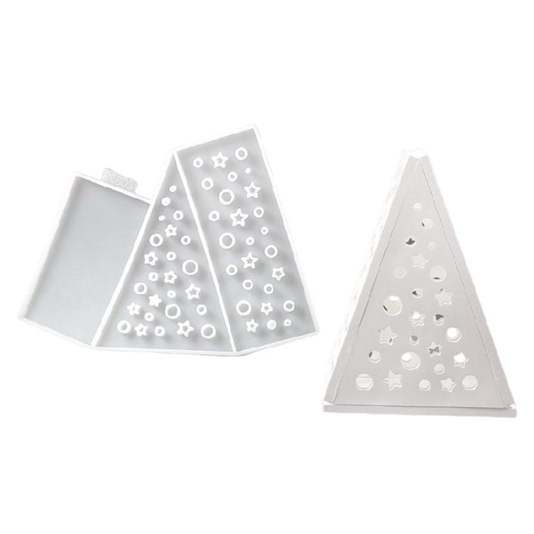 Гибкая силиконовая форма с легким извлечением, featuring designs of stars, suitable accessory for various materials and daily uses