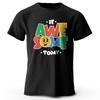 Men's Be Awesome Today Printed T-Shirt 100% Cotton Oversized Motivational Graphic Tees for Women Summer Tops Positive Streetwear