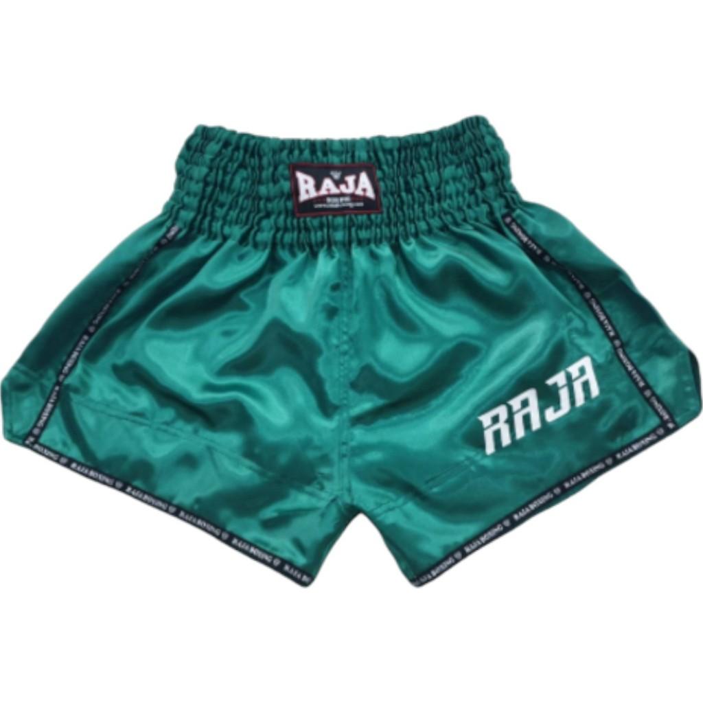 Raja Muay Thai MMA Kickboxing шорты ретро винтажные штаны принт 3D атлас эластичный пояс бой боевые искусства тренировки быстросохнущие
