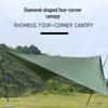 Keith Rhombic Canopy: Multifunctional Waterproof Hammock Sunshade & Outdoor Camping Ground Mat