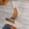 2024 Горячая Распродажа Туфли для женщин One Kick Женские балетки Осенние круглые носки Твердая подошва Solft Повседневные удобные балетки Большие размеры Туфли