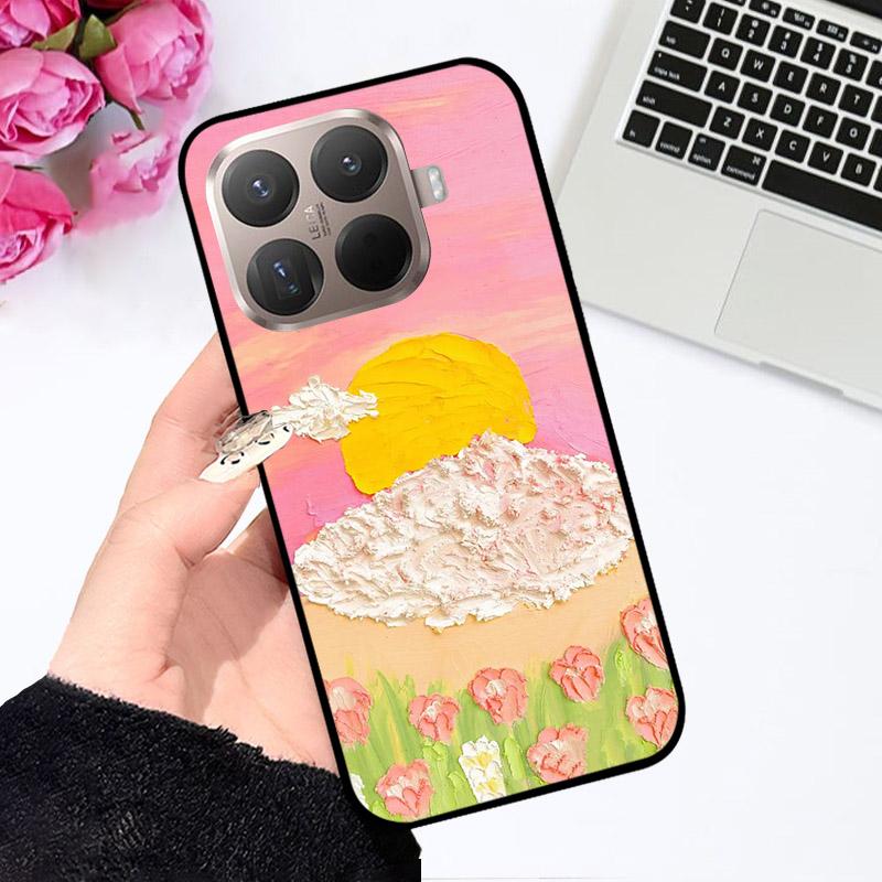 Чехол для Xiaomi 15T Pro Модный силиконовый мягкий TPU чехол для телефона с мультяшным принтом Для Xiaomi 15 T Pro Чехлы 15TPro Противоударные Fundas