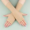 Mittens Driving Accessories Cycling Fingerless Sunscreen Protection Half Finger Sleeves Long Gloves