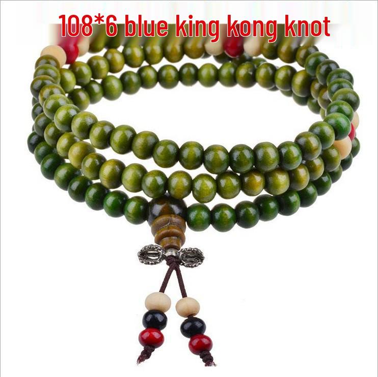 Браслет из 108 бусин сандалового дерева - Модный дизайн в три ряда для женщин