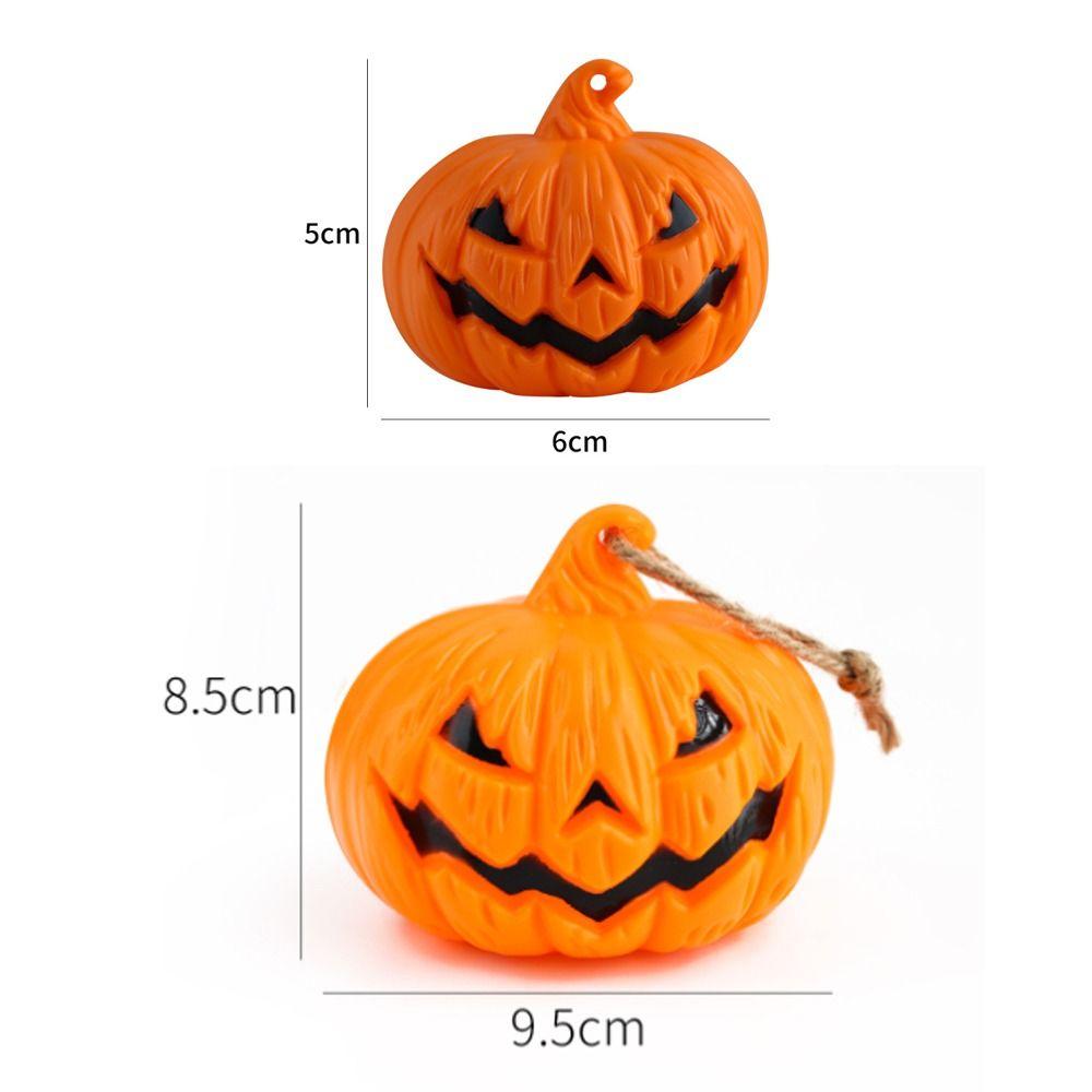 ABS Pumpkin Lamp Horror Props Candle Lamp New Ghost Festival Decoration  Party Supplies