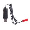 3.7V Black Usb Charger Adapter Cable For Sky Viper Drone Helicopter 1Pc