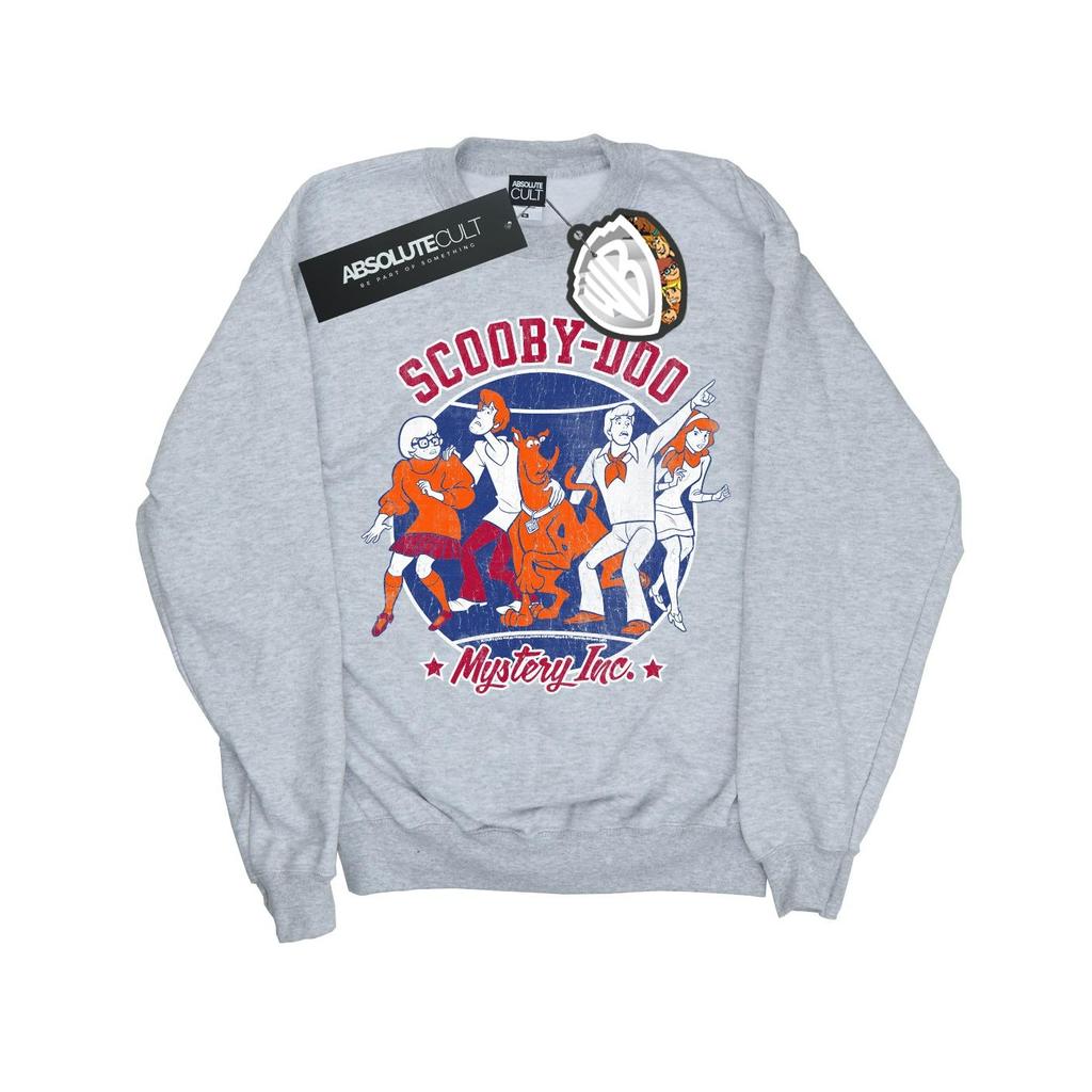Scooby Doo Mens Collegiate Circle Sweatshirt