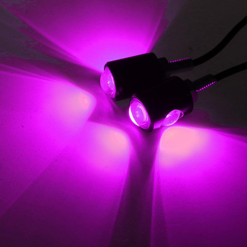 12 В мотоциклетный фонарь Eagle Eye светодиодный задний ходовой фонарь противотуманная фара дневные ходовые огни универсальный