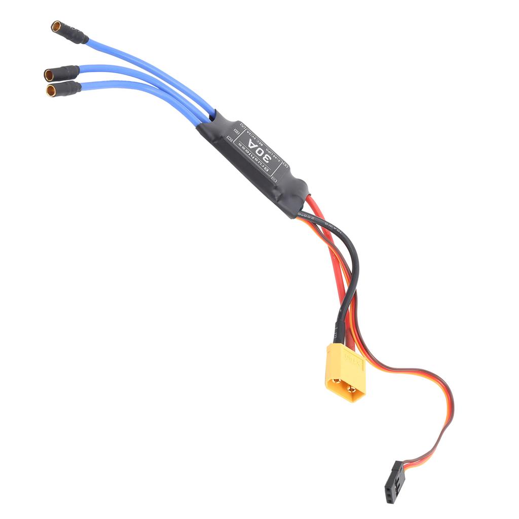 30A Бесщеточный ESC XT60 Электронный регулятор скорости для дистанционного управления дроном вертолетом FPV
