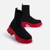 Модные женские сапоги Белые сапоги на платформе для зимы и осени Botas Femininas Носки Ботильоны на платформе Женские каблуки Botines Mujer