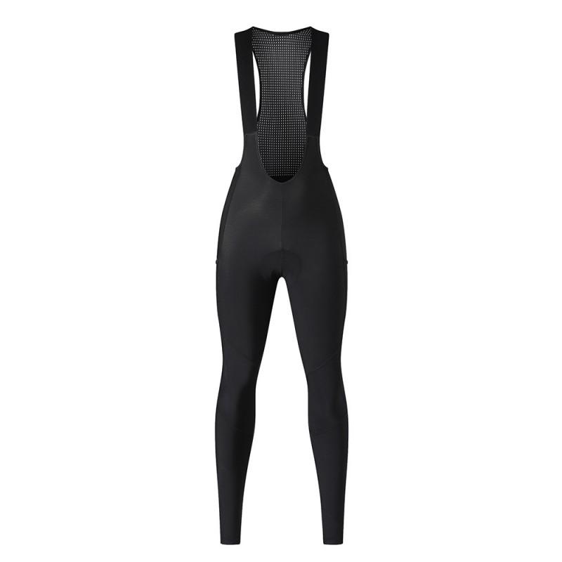 Womens Winter Thermal Fleece-Lined Cycling Pants High-Waisted Tummy Control Sport Leggings Outdoor Ride