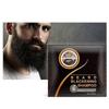 10Pcs Beard Hair Color Dye Shampoo Natural Men Mustache Dying Black Darkening Shampoo