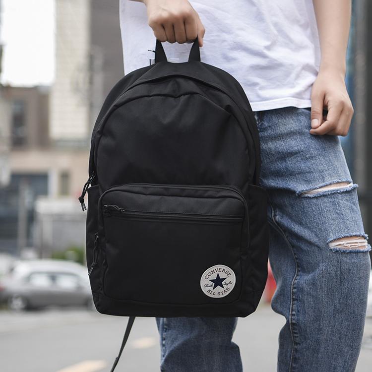 Converse GO 2 Polyester Backpack Unisex Black (Unisex) Backpacks 10020533 A01